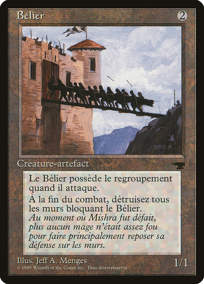 Battering Ram (French) - "Belier" [Renaissance] MTG Single Magic: The Gathering    | Red Claw Gaming