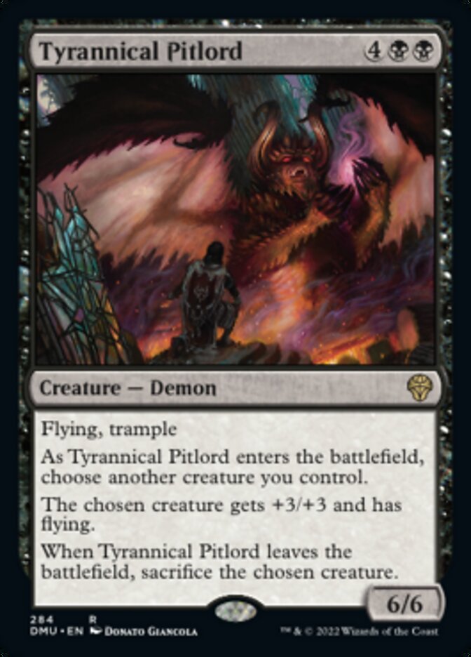 Tyrannical Pitlord [Dominaria United] MTG Single Magic: The Gathering    | Red Claw Gaming