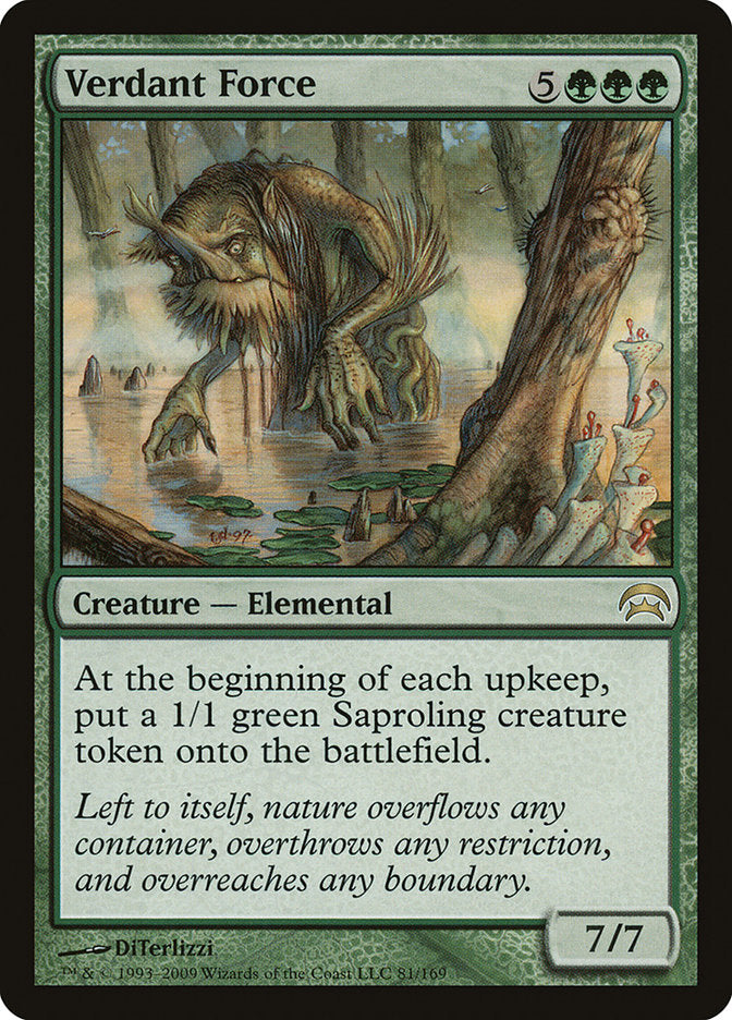 Verdant Force [Planechase] MTG Single Magic: The Gathering    | Red Claw Gaming