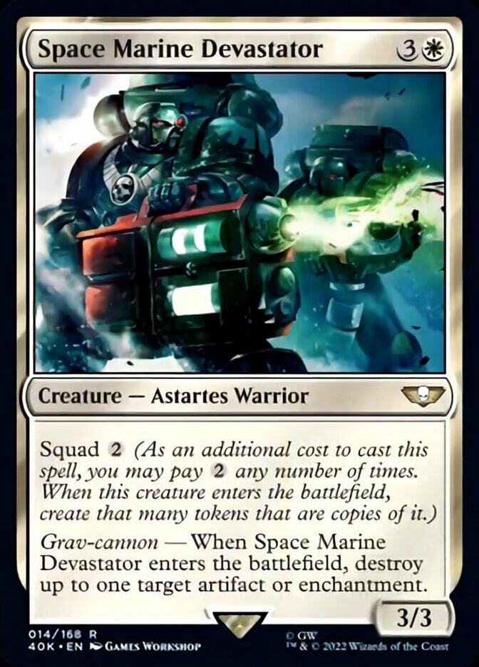 Space Marine Devastator [Warhammer 40,000] MTG Single Magic: The Gathering    | Red Claw Gaming
