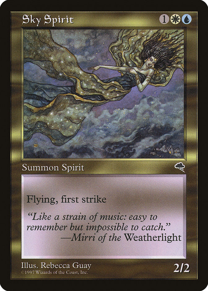 Sky Spirit [Tempest] MTG Single Magic: The Gathering    | Red Claw Gaming