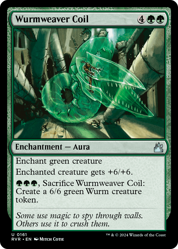 Wurmweaver Coil [Ravnica Remastered] MTG Single Magic: The Gathering    | Red Claw Gaming