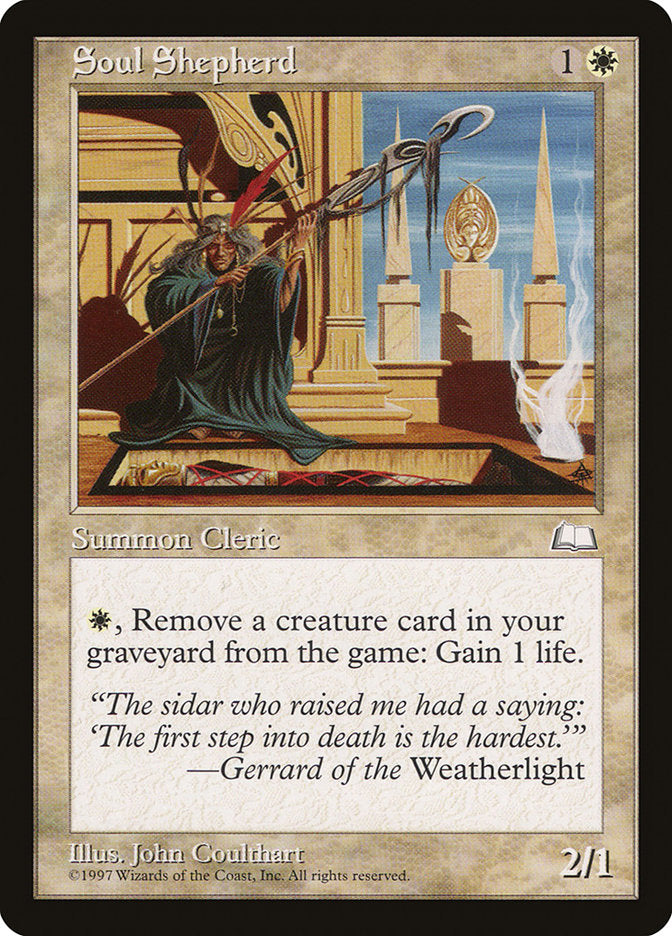 Soul Shepherd [Weatherlight] MTG Single Magic: The Gathering    | Red Claw Gaming