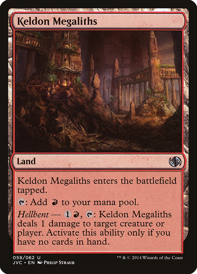 Keldon Megaliths [Duel Decks Anthology] MTG Single Magic: The Gathering    | Red Claw Gaming