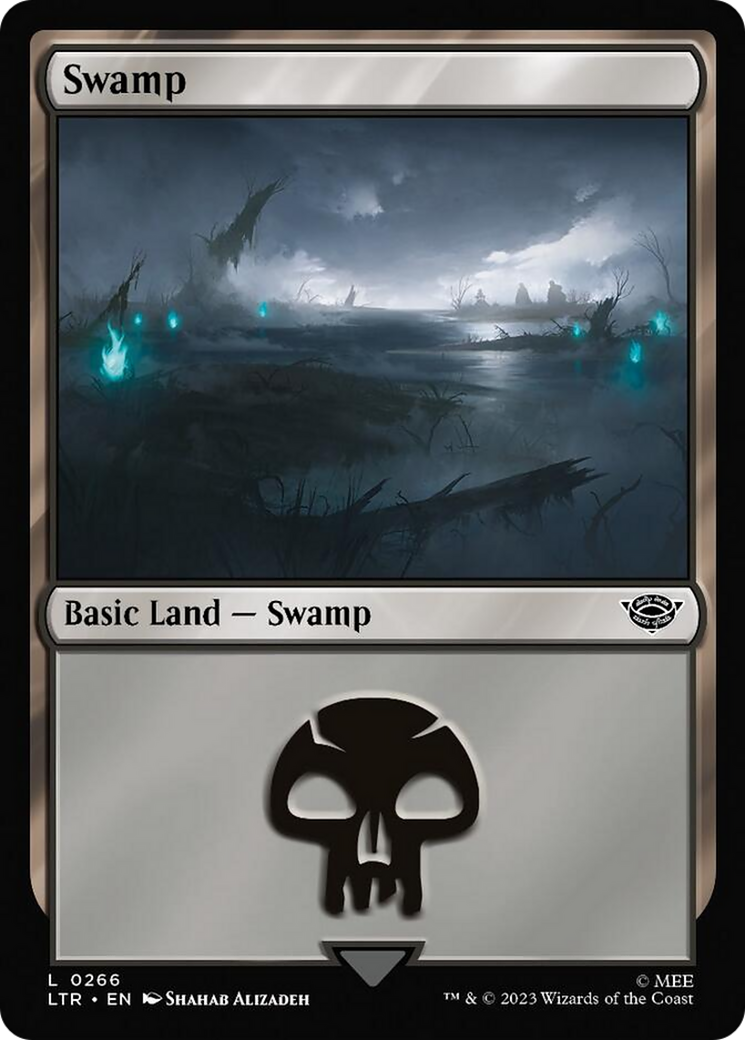 Swamp (266) [The Lord of the Rings: Tales of Middle-Earth] MTG Single Magic: The Gathering    | Red Claw Gaming