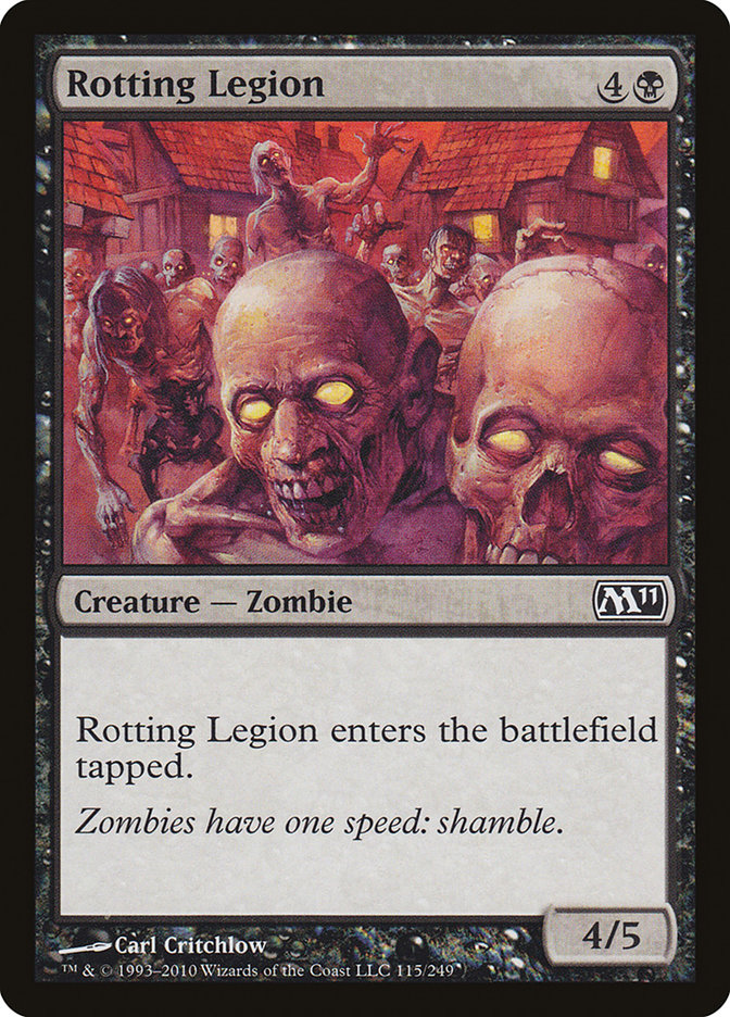 Rotting Legion [Magic 2011] MTG Single Magic: The Gathering    | Red Claw Gaming
