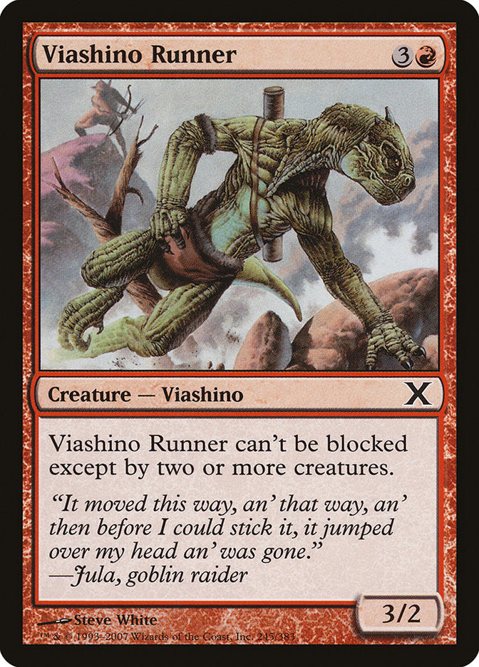 Viashino Runner [Tenth Edition] MTG Single Magic: The Gathering    | Red Claw Gaming