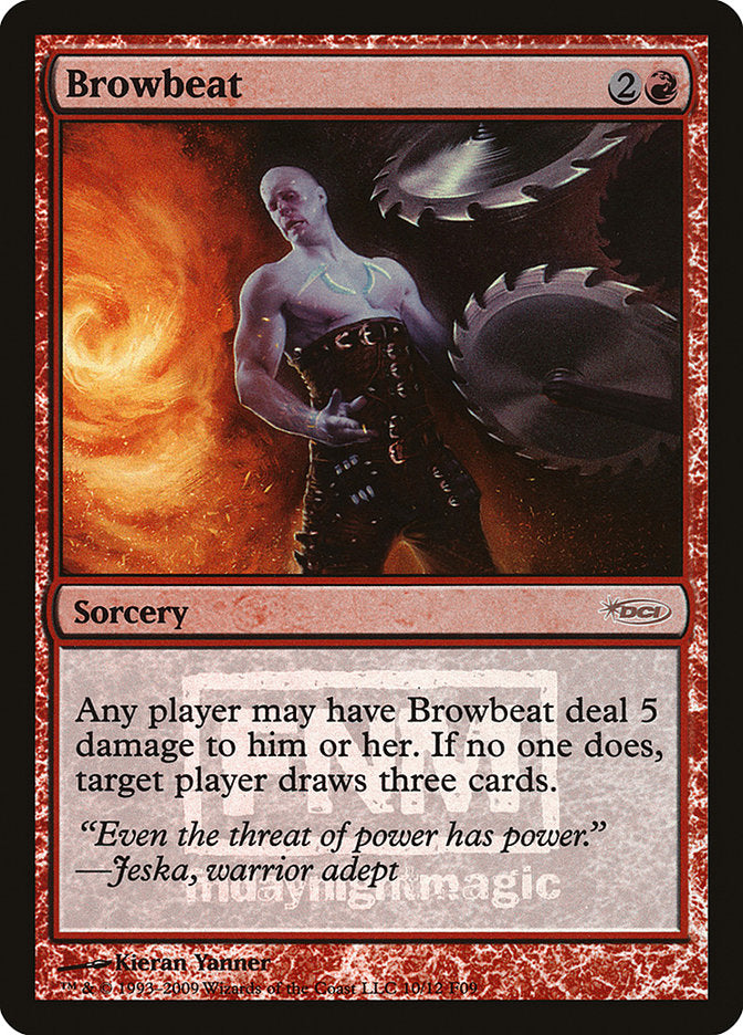 Browbeat [Friday Night Magic 2009] MTG Single Magic: The Gathering    | Red Claw Gaming