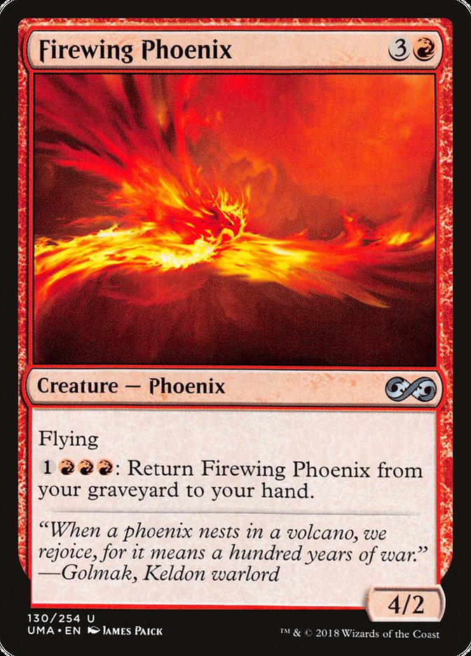 Firewing Phoenix [Ultimate Masters] MTG Single Magic: The Gathering    | Red Claw Gaming