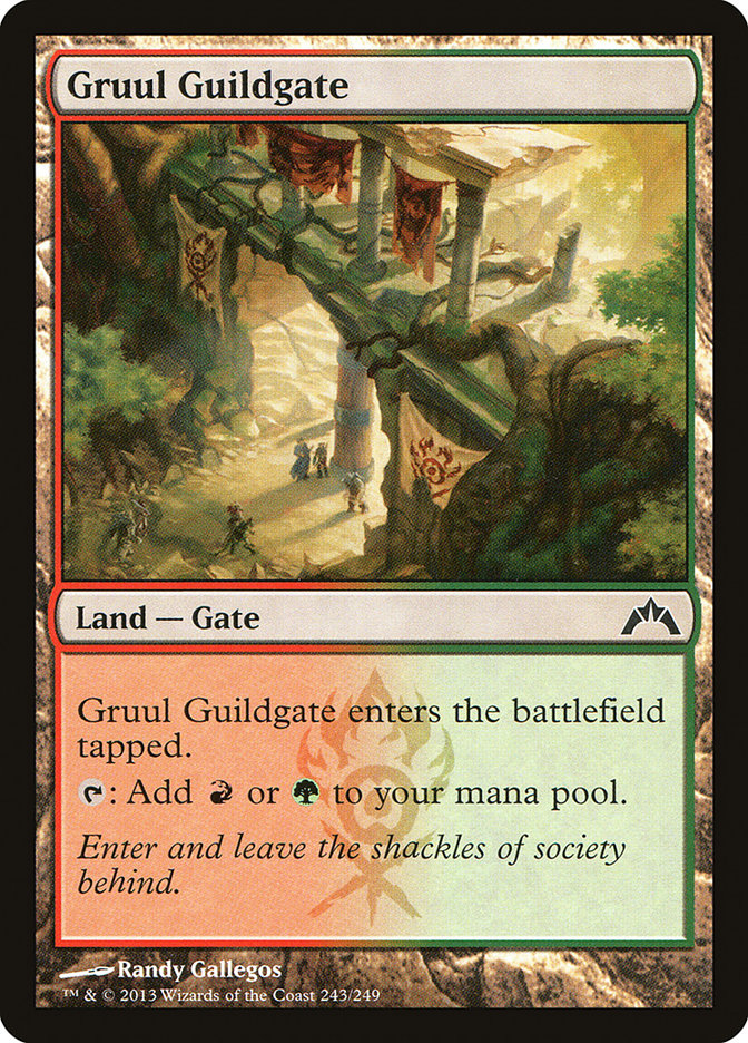 Gruul Guildgate [Gatecrash] MTG Single Magic: The Gathering    | Red Claw Gaming