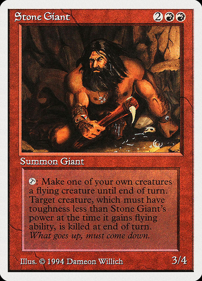 Stone Giant [Summer Magic / Edgar] MTG Single Magic: The Gathering    | Red Claw Gaming