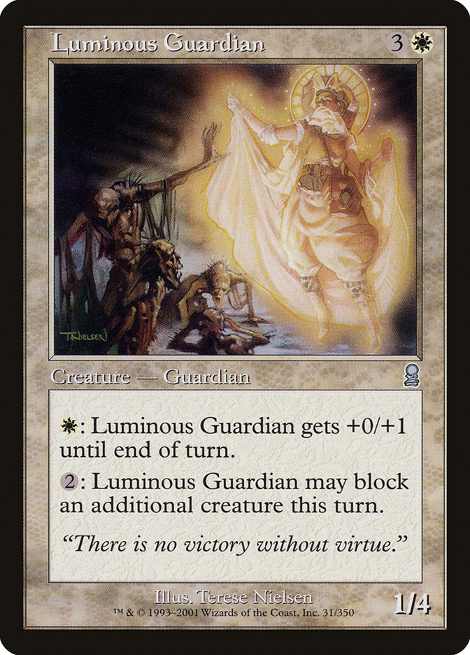 Luminous Guardian [Odyssey] MTG Single Magic: The Gathering    | Red Claw Gaming