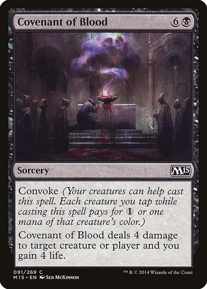 Covenant of Blood [Magic 2015] MTG Single Magic: The Gathering    | Red Claw Gaming
