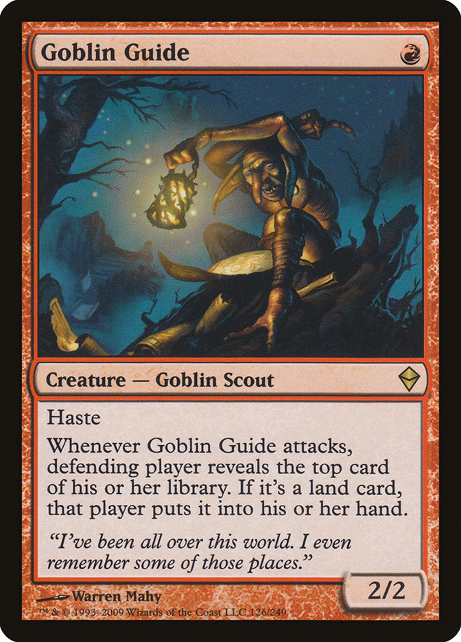 Goblin Guide [Zendikar] MTG Single Magic: The Gathering    | Red Claw Gaming
