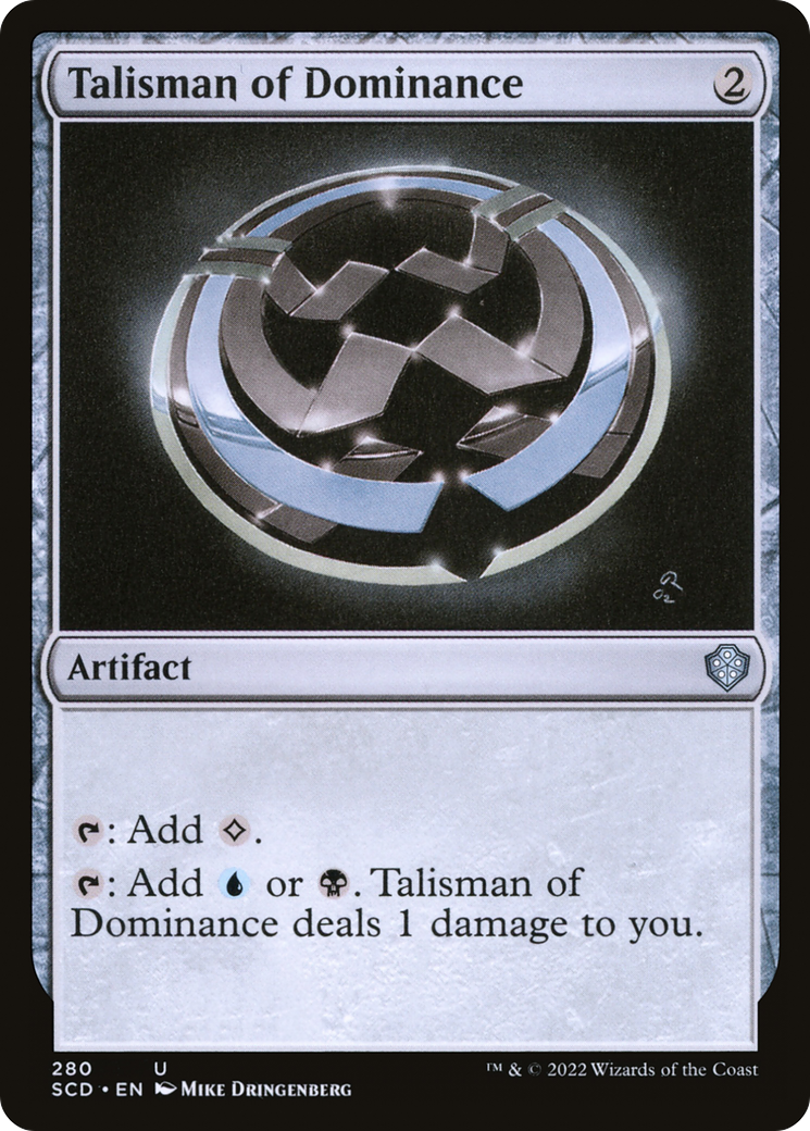 Talisman of Dominance [Starter Commander Decks] MTG Single Magic: The Gathering    | Red Claw Gaming