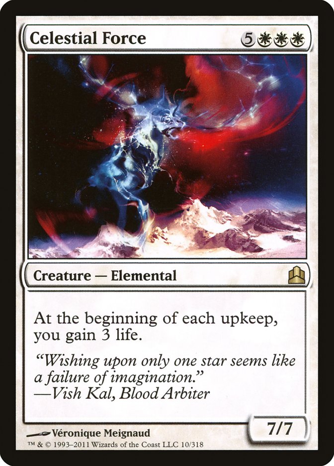Celestial Force [Commander 2011] MTG Single Magic: The Gathering    | Red Claw Gaming