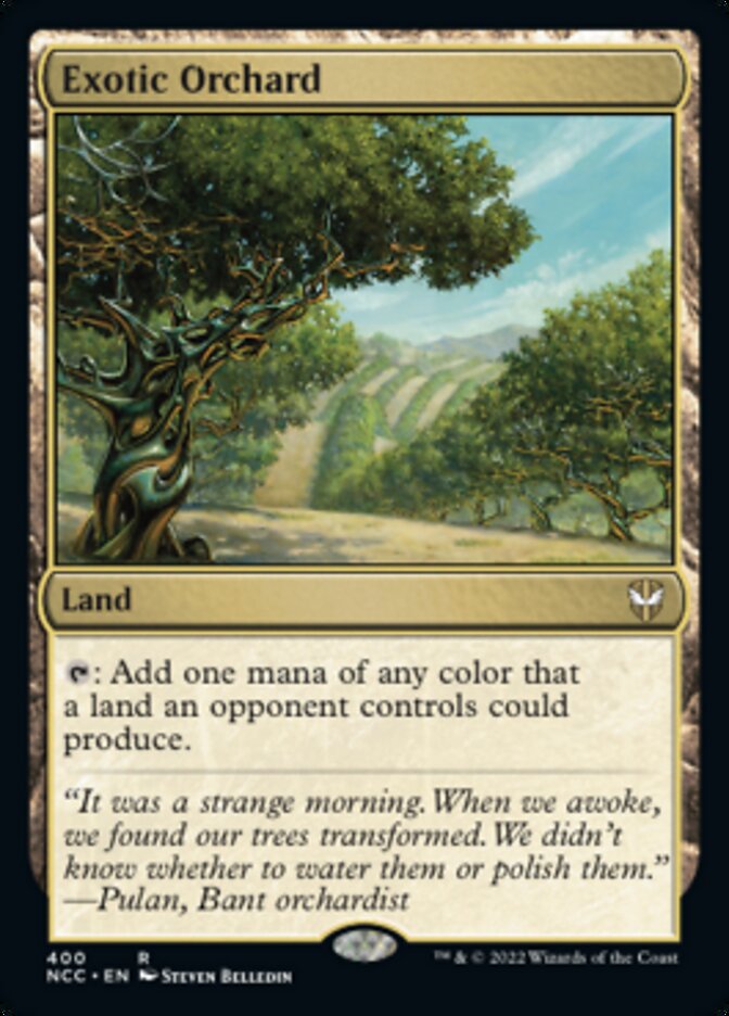 Exotic Orchard [Streets of New Capenna Commander] MTG Single Magic: The Gathering    | Red Claw Gaming