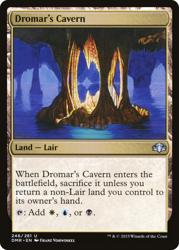 Dromar's Cavern [Dominaria Remastered] MTG Single Magic: The Gathering    | Red Claw Gaming