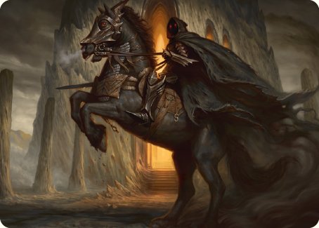 Nazgul Art Card [The Lord of the Rings: Tales of Middle-earth Art Series] MTG Single Magic: The Gathering    | Red Claw Gaming