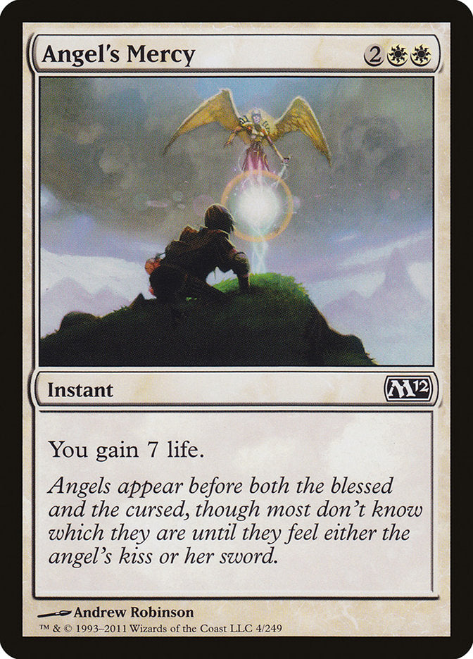Angel's Mercy [Magic 2012] MTG Single Magic: The Gathering    | Red Claw Gaming