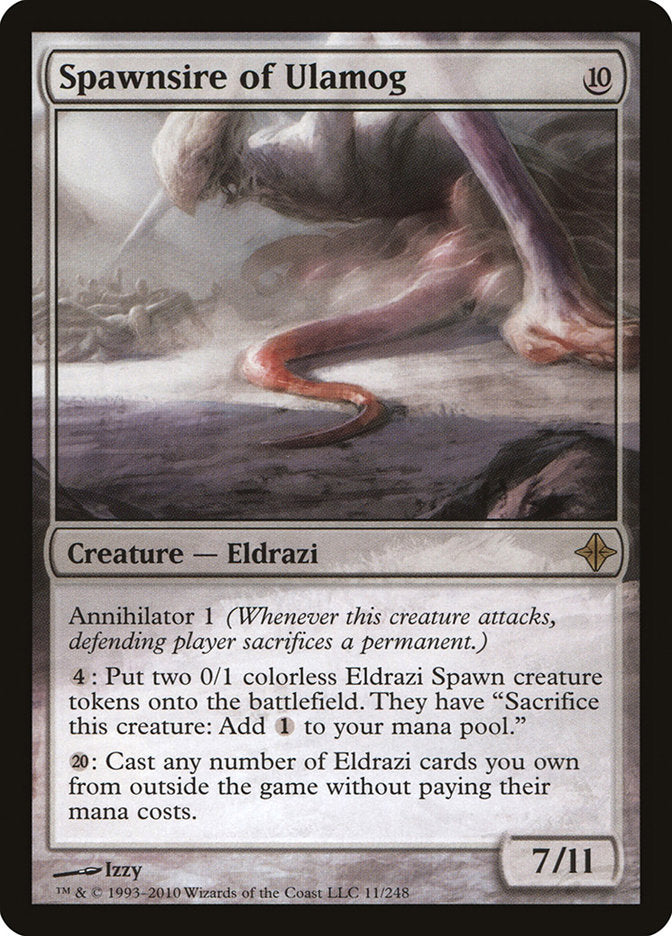 Spawnsire of Ulamog [Rise of the Eldrazi] MTG Single Magic: The Gathering    | Red Claw Gaming