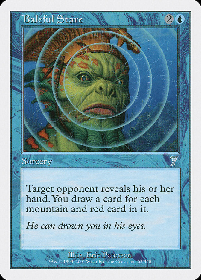 Baleful Stare [Seventh Edition] MTG Single Magic: The Gathering    | Red Claw Gaming