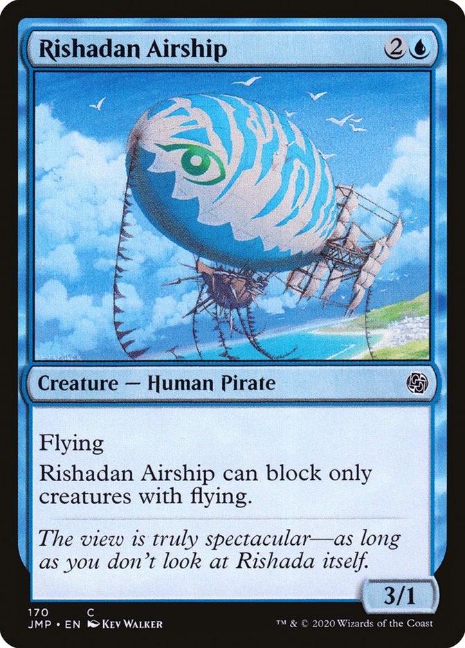 Rishadan Airship [Jumpstart] MTG Single Magic: The Gathering    | Red Claw Gaming