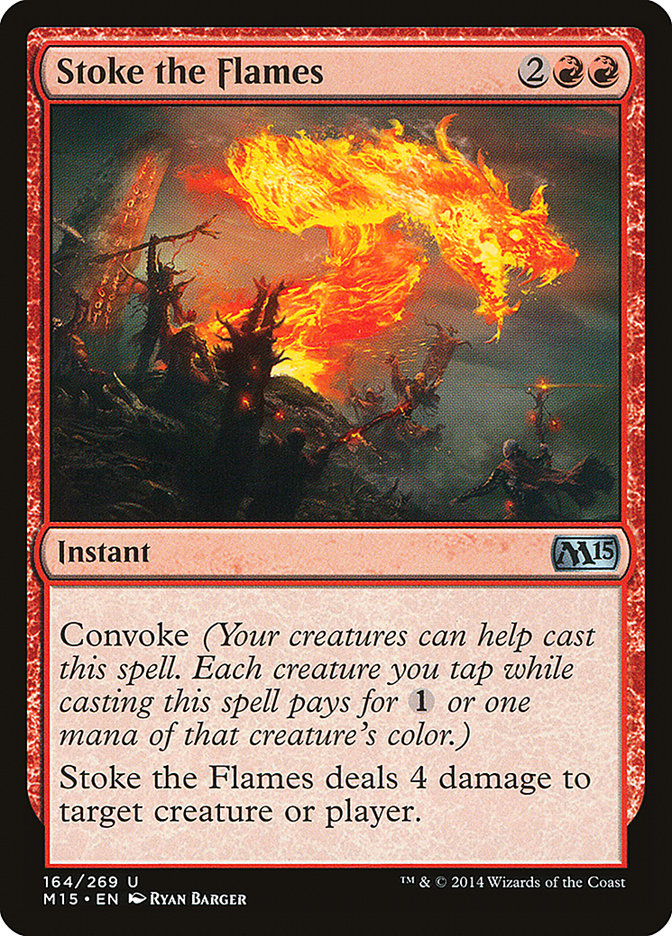 Stoke the Flames [Magic 2015] MTG Single Magic: The Gathering    | Red Claw Gaming