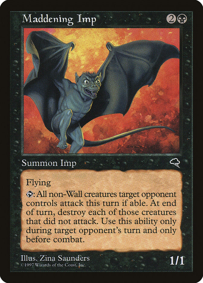 Maddening Imp [Tempest] MTG Single Magic: The Gathering    | Red Claw Gaming