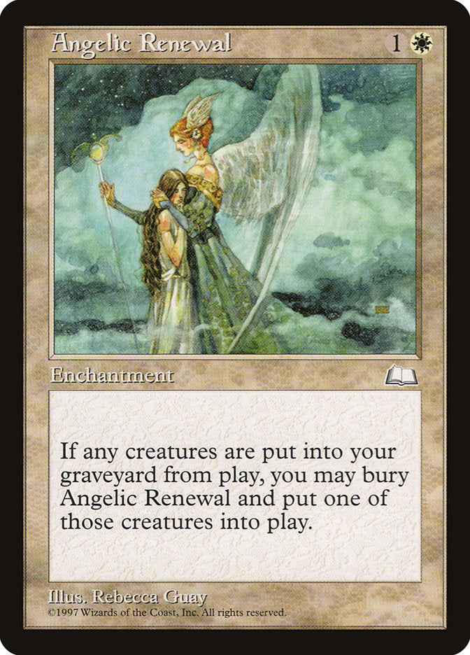 Angelic Renewal [Weatherlight] MTG Single Magic: The Gathering    | Red Claw Gaming