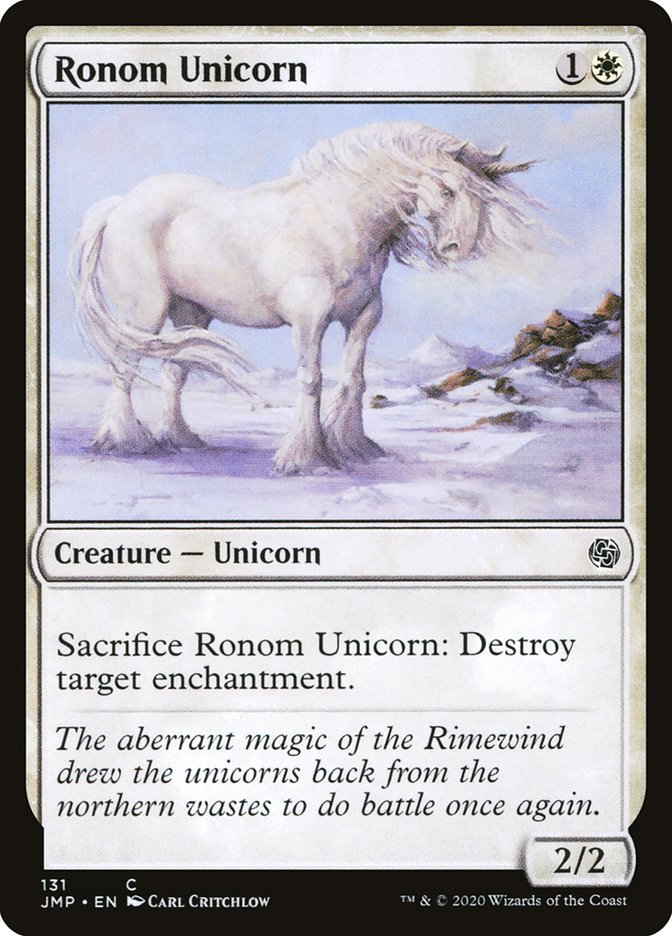 Ronom Unicorn [Jumpstart] MTG Single Magic: The Gathering    | Red Claw Gaming