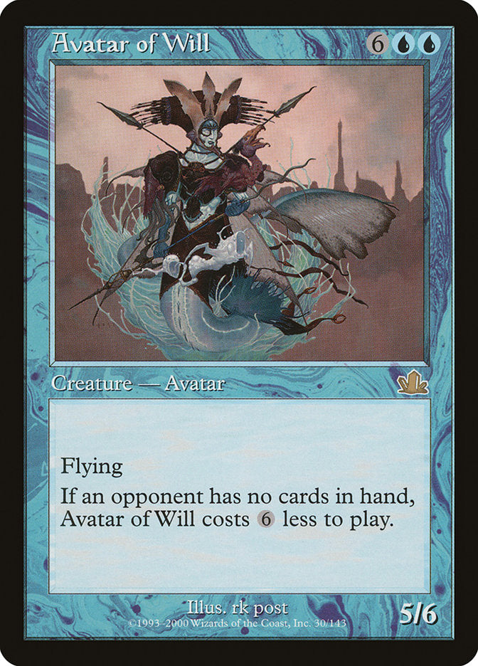 Avatar of Will [Prophecy] MTG Single Magic: The Gathering    | Red Claw Gaming