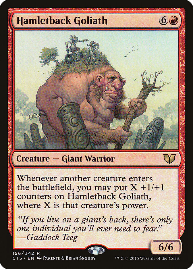 Hamletback Goliath [Commander 2015] MTG Single Magic: The Gathering    | Red Claw Gaming