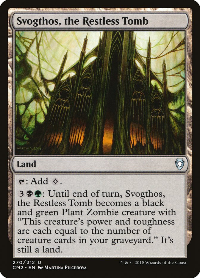 Svogthos, the Restless Tomb [Commander Anthology Volume II] MTG Single Magic: The Gathering    | Red Claw Gaming