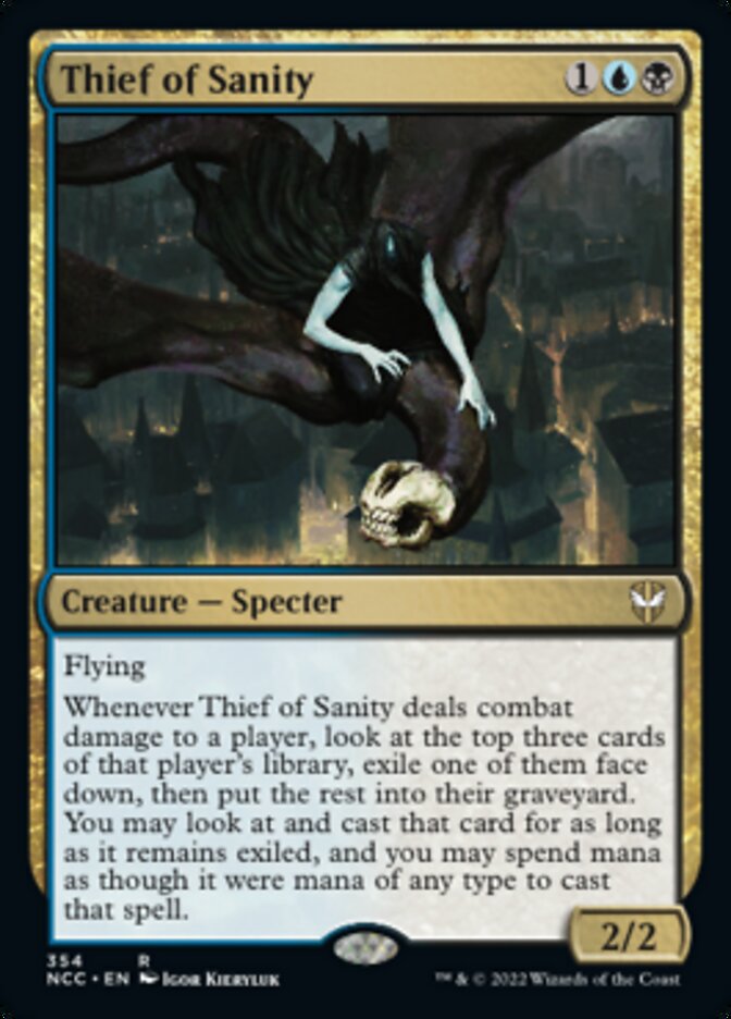 Thief of Sanity [Streets of New Capenna Commander] MTG Single Magic: The Gathering    | Red Claw Gaming