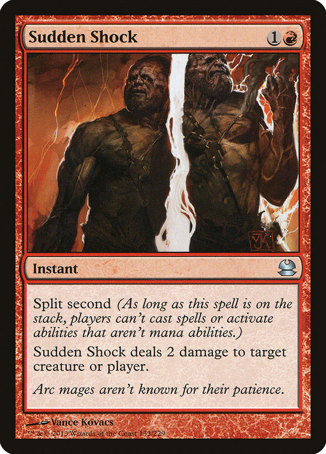 Sudden Shock [Modern Masters] MTG Single Magic: The Gathering    | Red Claw Gaming