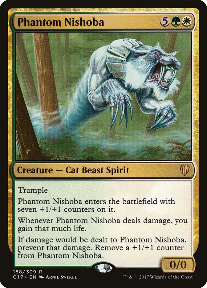 Phantom Nishoba [Commander 2017] MTG Single Magic: The Gathering    | Red Claw Gaming