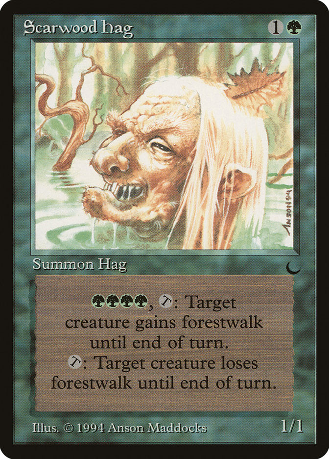 Scarwood Hag [The Dark] MTG Single Magic: The Gathering    | Red Claw Gaming