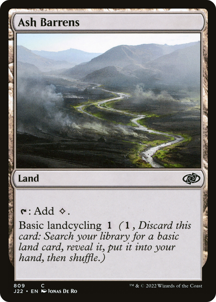 Ash Barrens [Jumpstart 2022] MTG Single Magic: The Gathering    | Red Claw Gaming