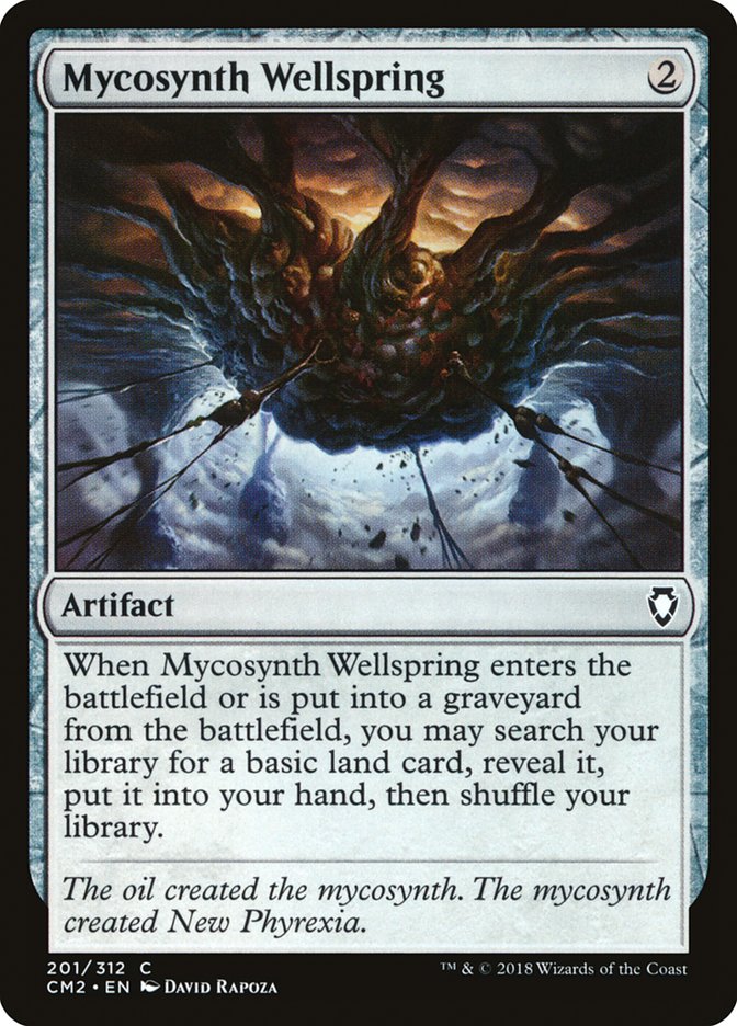 Mycosynth Wellspring [Commander Anthology Volume II] MTG Single Magic: The Gathering    | Red Claw Gaming
