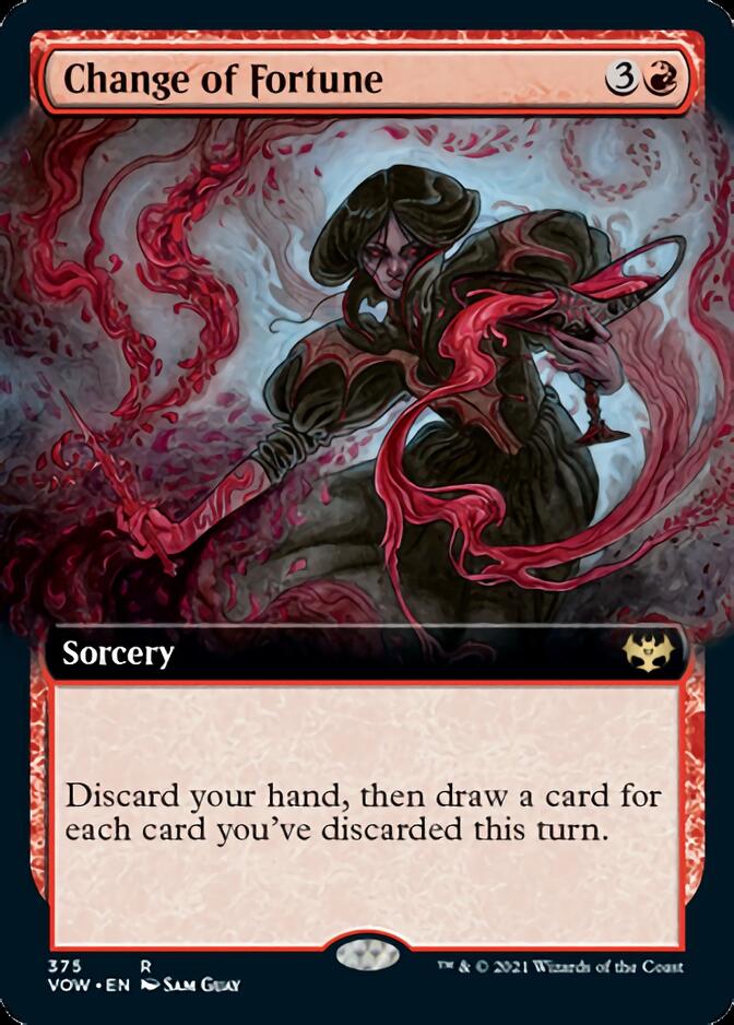 Change of Fortune (Extended Art) [Innistrad: Crimson Vow] MTG Single Magic: The Gathering    | Red Claw Gaming