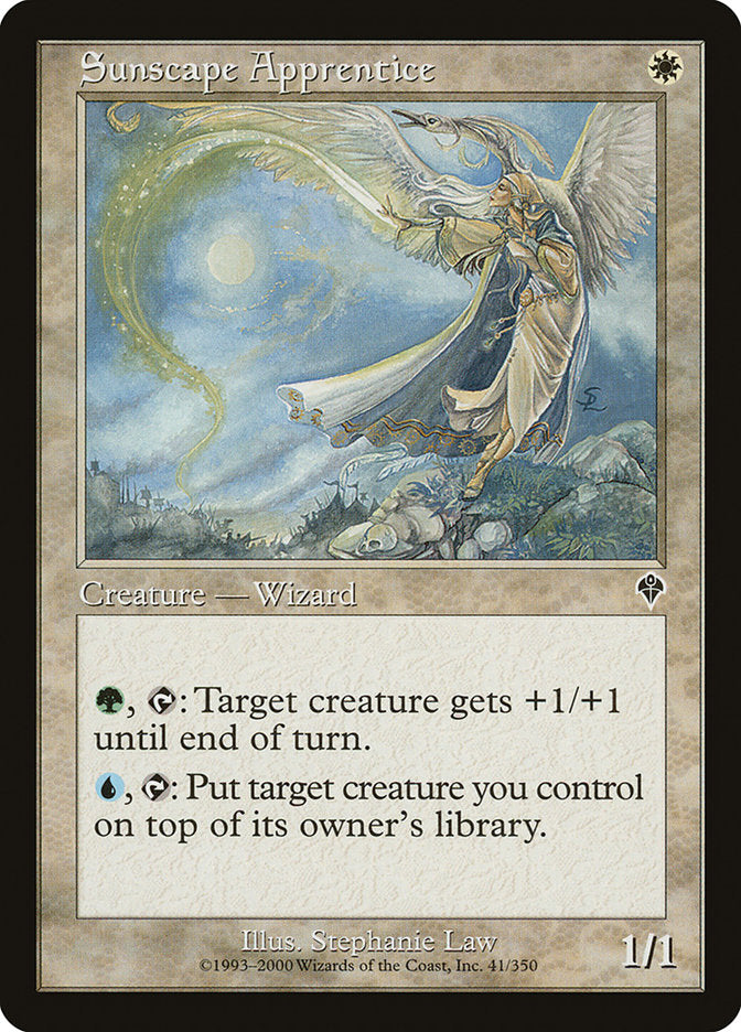 Sunscape Apprentice [Invasion] MTG Single Magic: The Gathering    | Red Claw Gaming