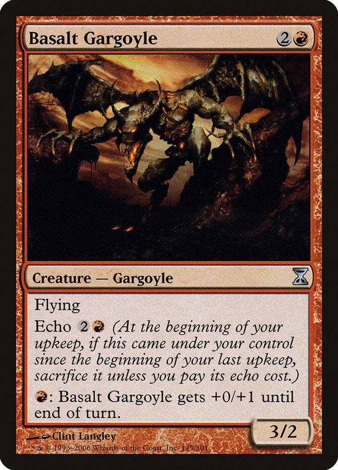 Basalt Gargoyle [Time Spiral] MTG Single Magic: The Gathering    | Red Claw Gaming