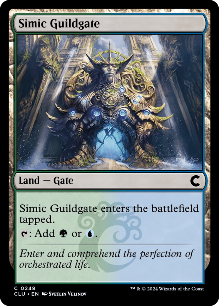 Simic Guildgate [Ravnica: Clue Edition] MTG Single Magic: The Gathering    | Red Claw Gaming