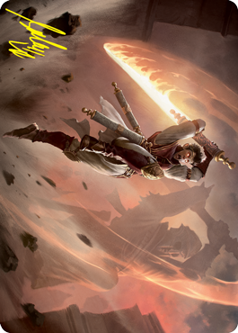 Make Your Mark Art Card (Gold-Stamped Signature) [Strixhaven: School of Mages Art Series] MTG Single Magic: The Gathering    | Red Claw Gaming