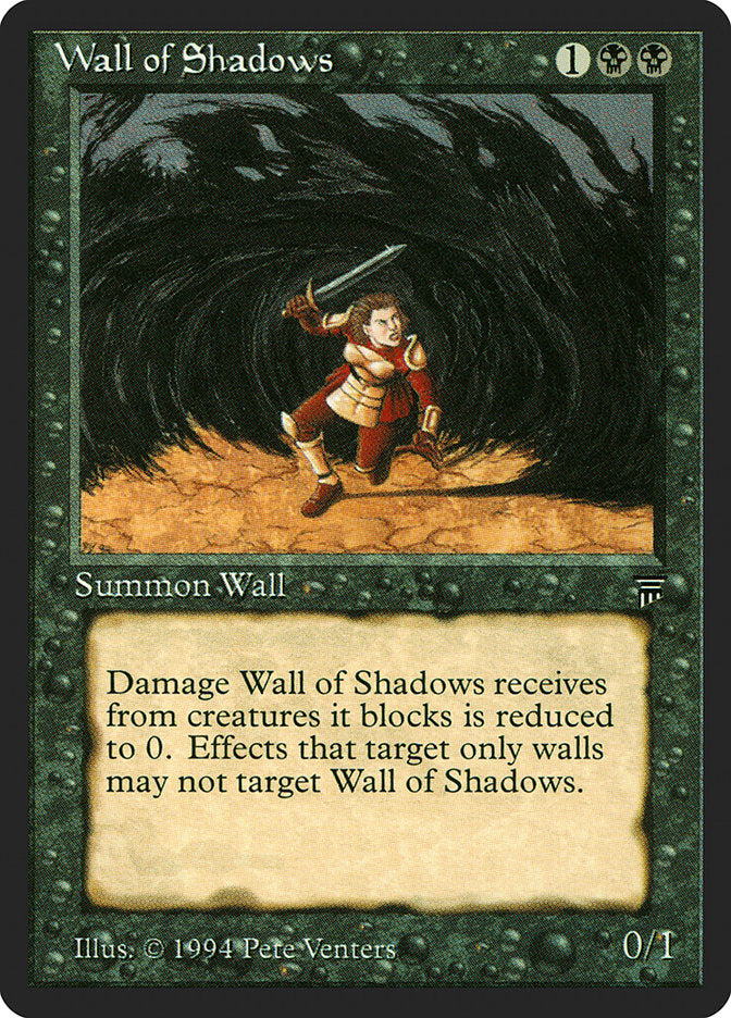 Wall of Shadows [Legends] MTG Single Magic: The Gathering    | Red Claw Gaming