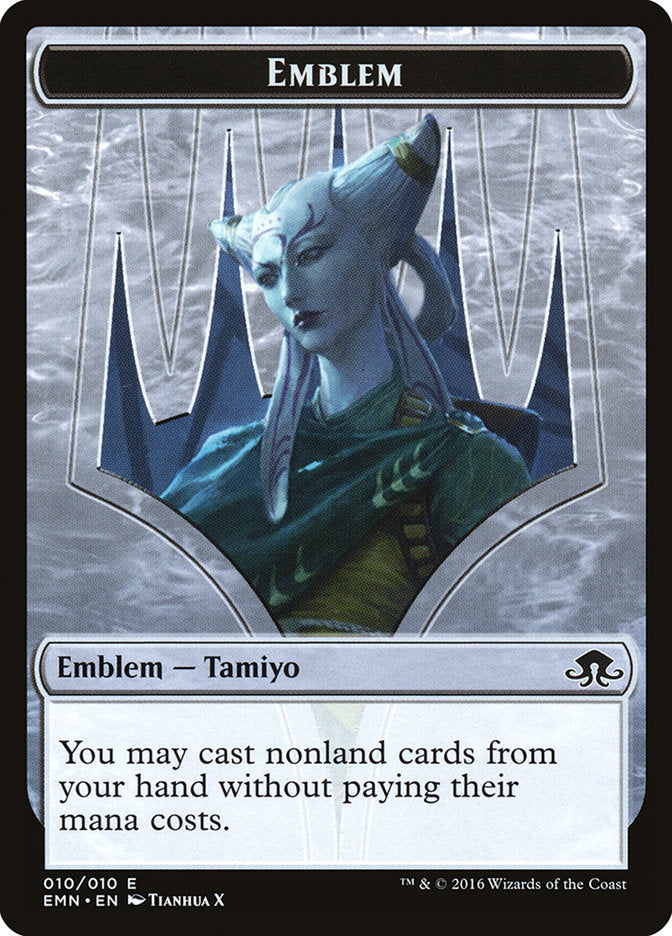 Tamiyo, Field Researcher Emblem [Eldritch Moon Tokens] MTG Single Magic: The Gathering    | Red Claw Gaming