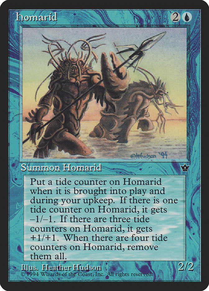 Homarid (Heather Hudson) [Fallen Empires] MTG Single Magic: The Gathering    | Red Claw Gaming