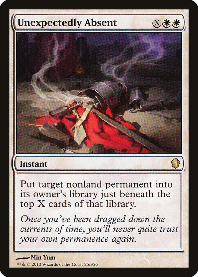 Unexpectedly Absent [Commander 2013] MTG Single Magic: The Gathering    | Red Claw Gaming