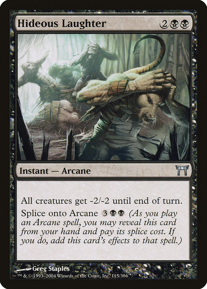 Hideous Laughter [Champions of Kamigawa] MTG Single Magic: The Gathering    | Red Claw Gaming